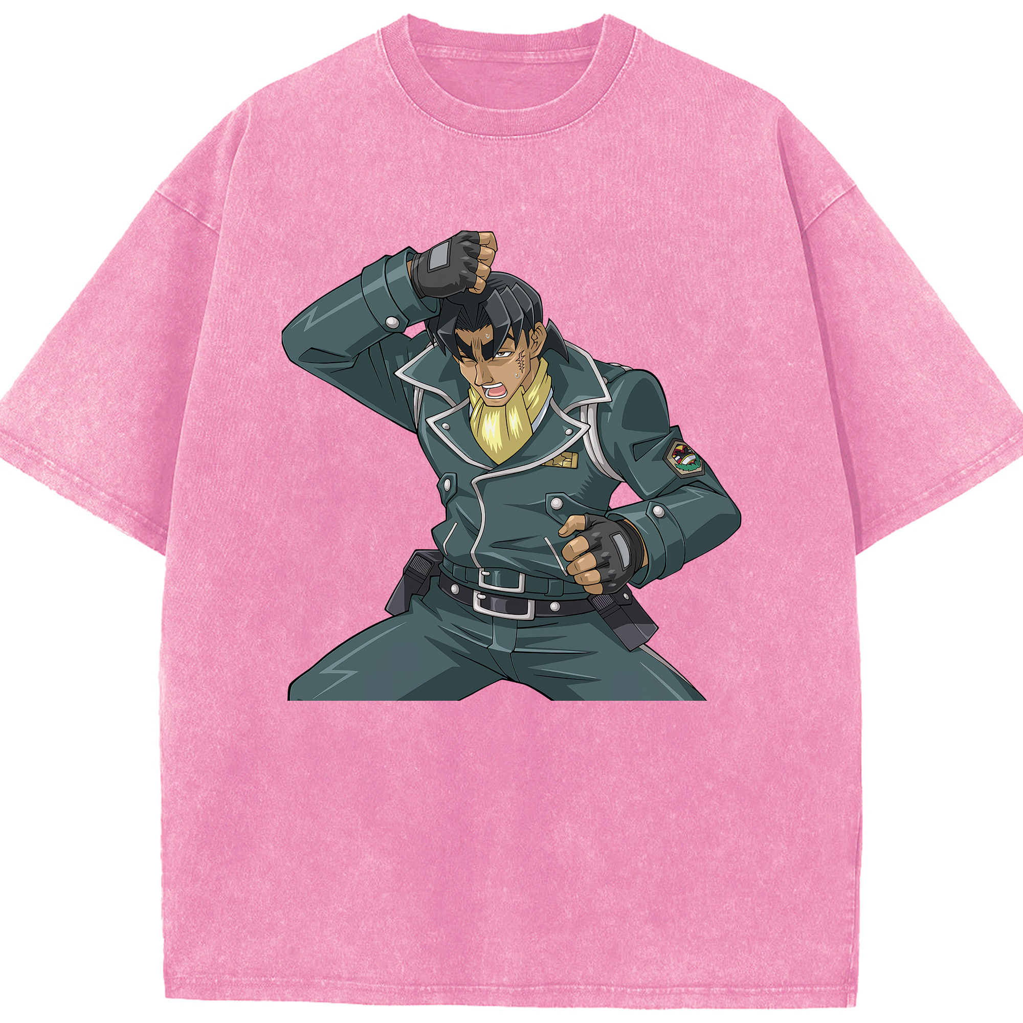 （画像用） 遊☆戯☆王 Yu-Gi-Oh! 綿100% ヴィンテージ風 半袖Tシャツ（フロントプリント）